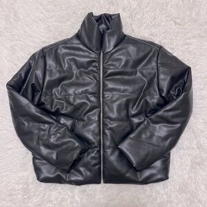Stoosh Black Puffer Coat Black Coat Black Puffer